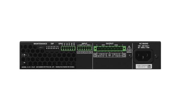 POWERZONE 252 2CH 250W CONFIGURABLE INSTALLATION AMPLIFIER 4OHM, 8 OHM, 70V, 100V W/FLEX POWERSHARE 1X250W / 1/2RU